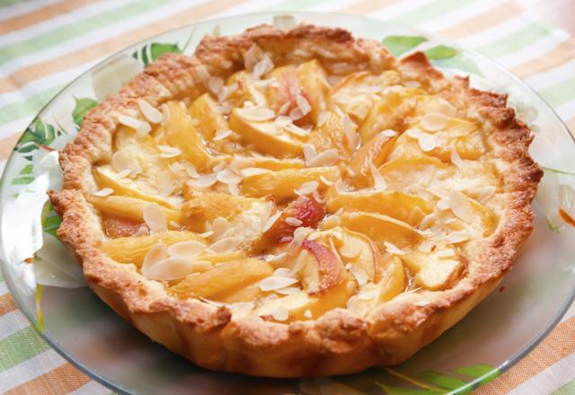 Tarte aux abricots à la crème d'amandes