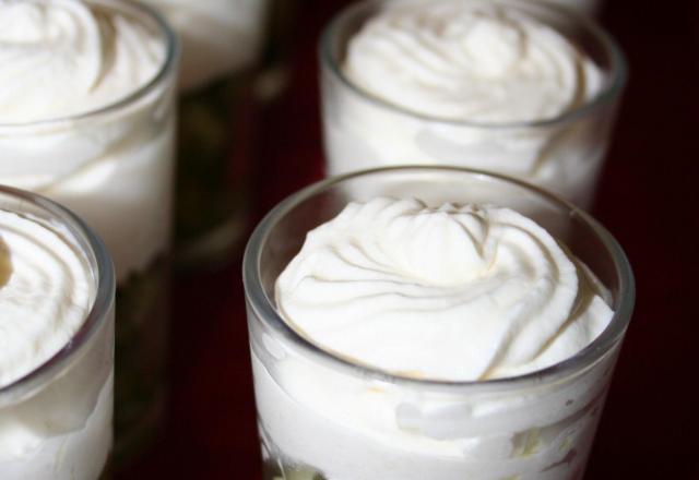 Salade de courgettes cuites, chantilly au fromage de chèvre