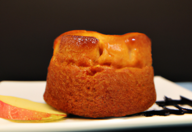 Fondant de pommes au Calvados