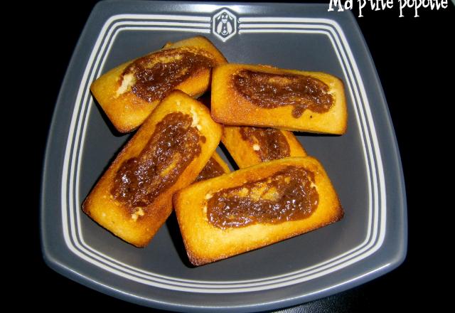 Financiers cœur de carambar