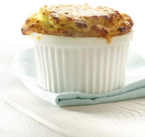 Soufflé de pommes de terre et champignons