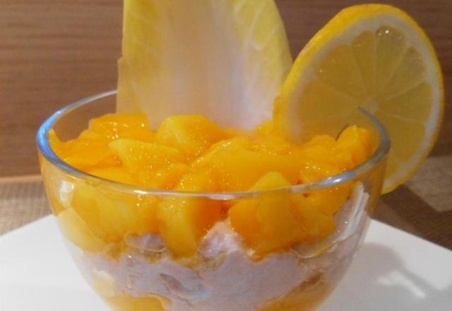 Verrine mangue & thon