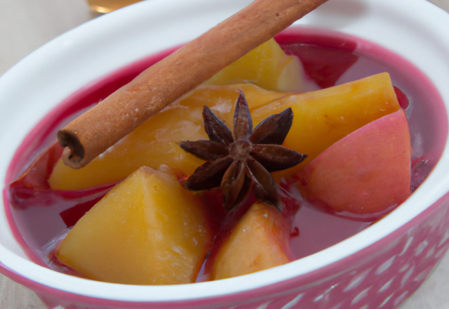 Compote aux épicée de Noël