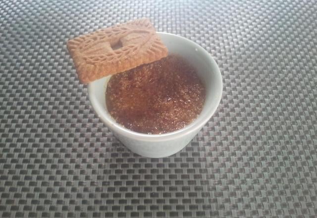 Crème brûlée aux spéculoos