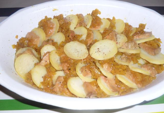 Parmentier de foie gras