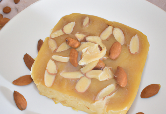 Gâteau au yaourt et lait d'amandes