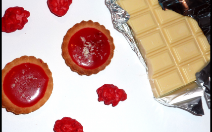 Tartelettes aux pralines roses