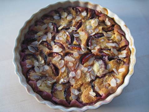 Clafoutis aux prunes