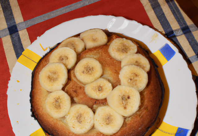 Cake a la banane