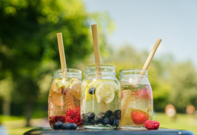 Trio d'eaux de fruits