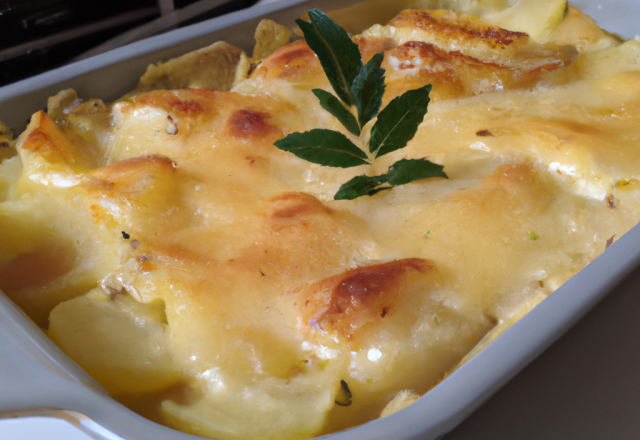 Gratin dauphinois à la crème