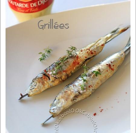 Sardines grillées au piment