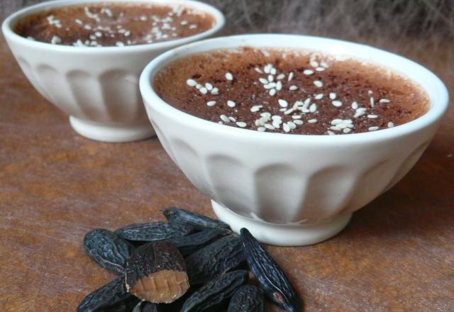 Crème au chocolat à la fève tonka