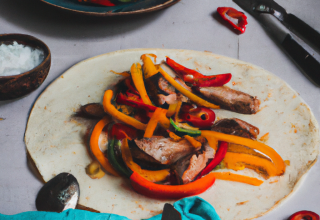 Fajitas épicées