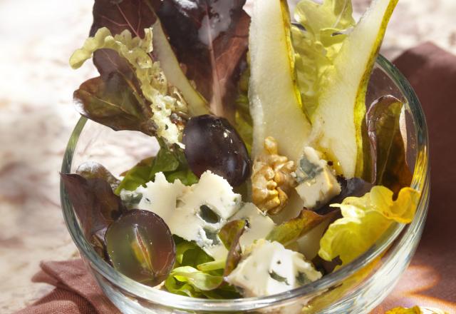 Salade de Trévise rouge au Roquefort