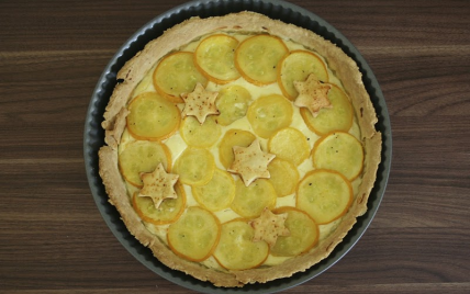 Tarte à la Courgette Jaune