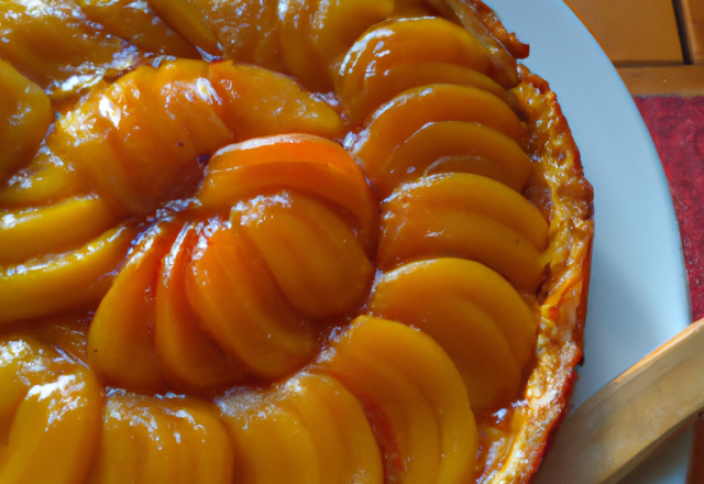 Tarte tatin aux mangues rapide