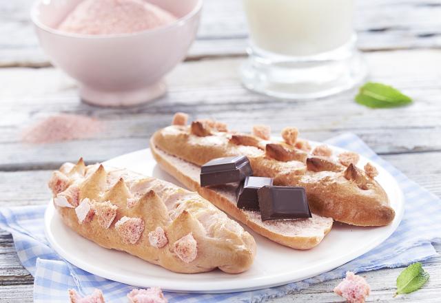 Pain au lait au Biscuit Rose