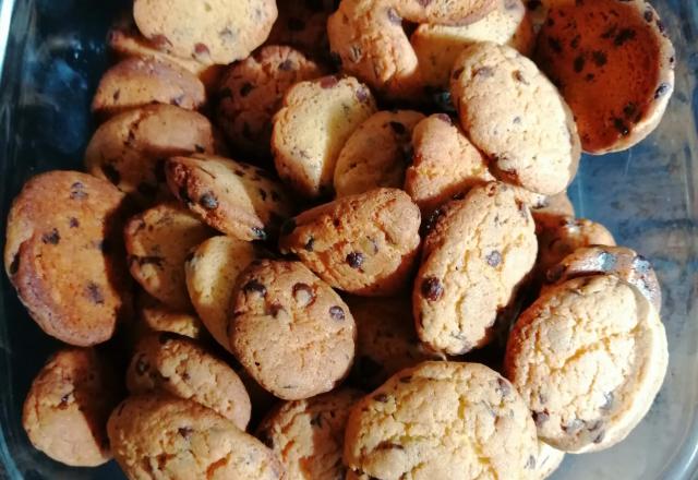 Cookies aux pépites de chocolat rapides