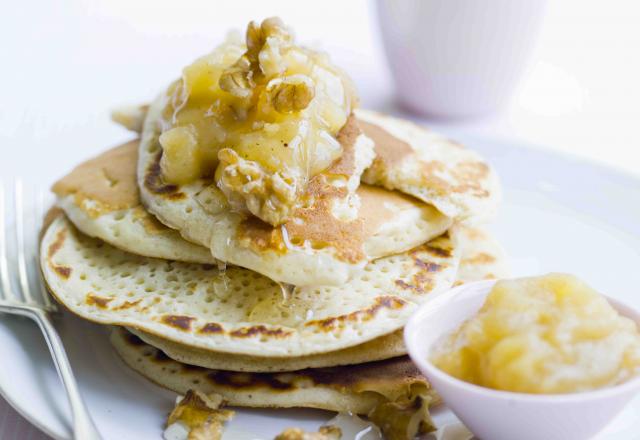 Pancakes à la compote