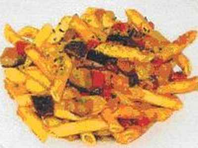 Penne aux légumes