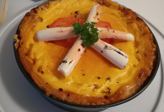 Flans au crabe