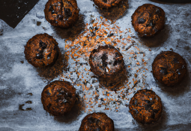 Muffins aux pépites de chocolat bon marché