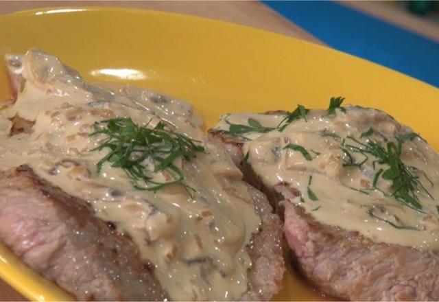 Escalopes de veau à la crème