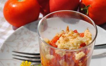 Crumble de tomates facile