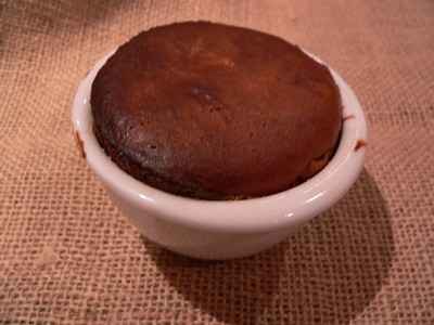 Soufflé chaud au chocolat