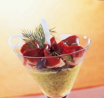 Verrine mousse de figue