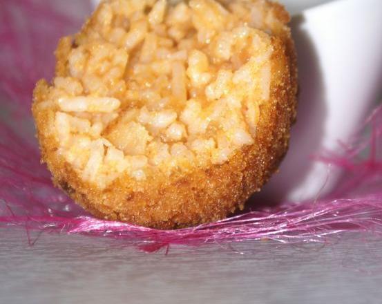 Croquette de riz à la mozzarella