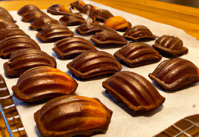 Madeleines au chocolat au thermomix