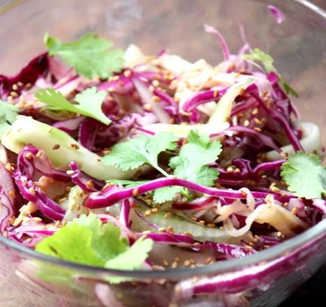 Salade asiatique au poulet