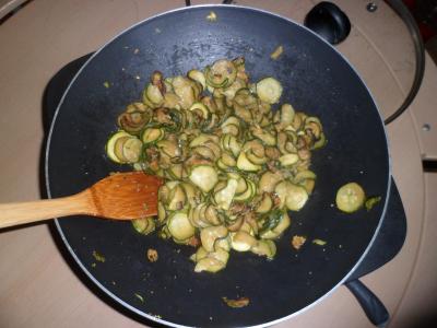 Fondu de courgette