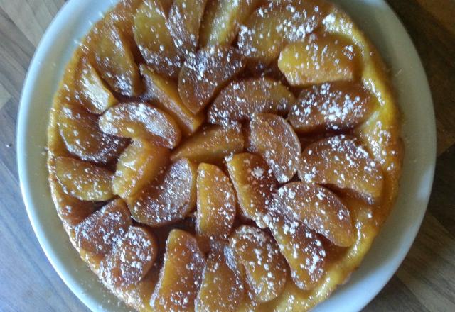 Tarte tatin pommes coxe orange