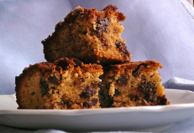 Petits carrés à la pâte d'arachide