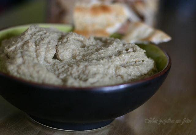 Chips de pâte à pizza et tapenade