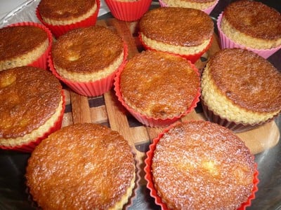 Muffins aux bananes