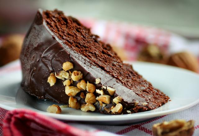 Moelleux au chocolat et aux noisettes