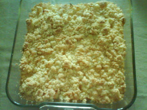 Crumble aux pommes facile