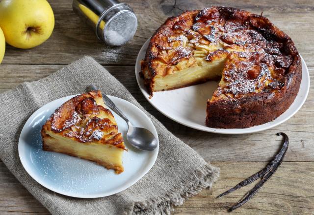 Gâteau invisible aux pommes du Limousin AOP