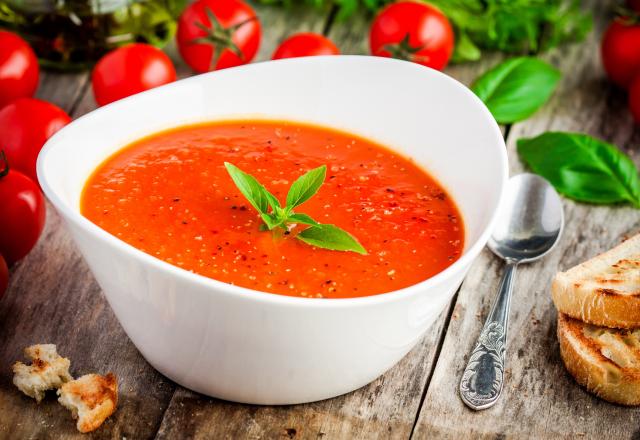 Gaspacho de tomates au Thermomix