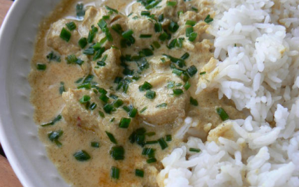 Poulet à l'indonésienne au lait de coco