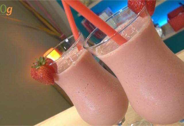 Milkshake à la fraise