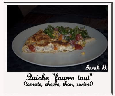 Quiche 'fourre-tout'