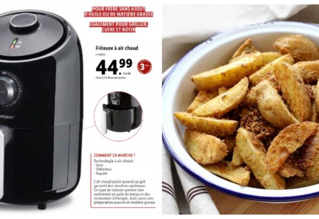 Lidl détruit la concurrence avec cet AirFryer à moins de 45€ !