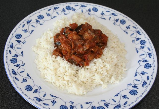 Curry d'aubergine