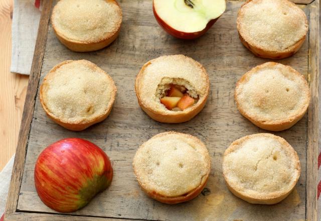 Mini apple pies (petites tourtes à la pomme)