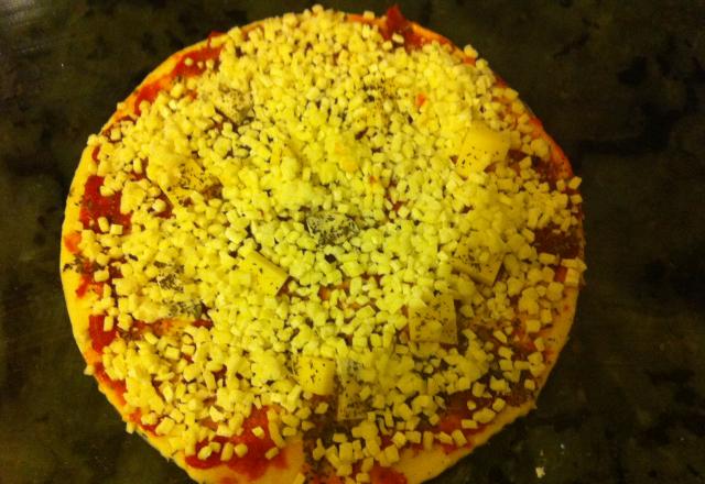 Pizza aux 4 fromages